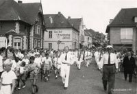 8484 - (0020) Spielmannszug Br&uuml;ckstra&szlig;e 1957