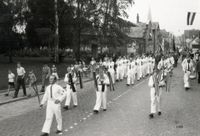 8489 - (0020) Spielmannszug Hochtorstra&szlig;e 1958