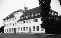 0814 - (PK-00022) - HYS Hauptgeb&auml;ude Landansicht 1929