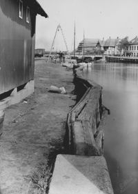 5430 - (0001) Hafen Westseite Hochwassersch&auml;den 1954