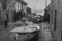 7007 - (0001) Hochwasser 1954 Untere Querstra&szlig;e