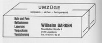 w0621 - Garken, Spedition, Logeberg, 1984
