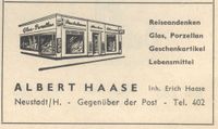 w0153 - Haase, Haushaltswaren, Lienaustra&szlig;e, 1962