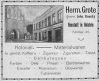 w0265 - Hermann Grote , Kolonialwaren , v.d.Krempertor 1 , 1925