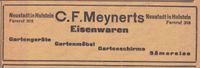 w0560 - Meynerts, Eisenwaren, Am Markt, 1937