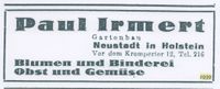 w0144 - Irmert, G&auml;rtnerei, v.d.Kremper Tor 12, 1939