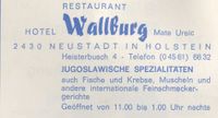 w0178 - Mate Ursic, Wallburg, Lokal, Heisterbusch, 1976