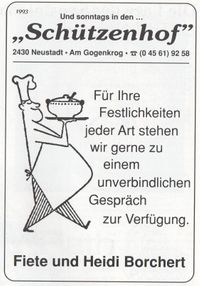 w0391 - Borchert, Sch&uuml;tzenhof, Am Gogenkrog, 1993