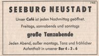 w0473 - Seeburg, Hotel, Lokal, Cafe, 1968