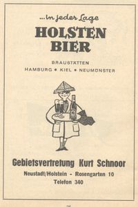 w0180 - Schnoor Getr&auml;nkehandel, Rosengarten, 1962