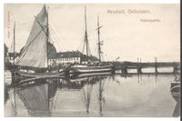 0186 - Hafen Segler Br&uuml;cke Westseite 1906