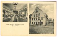 0304 s-w Br&uuml;ckstra&szlig;e Hotel Germania Mehrbildkarte