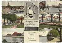 0323 s-w Neustadt Mehrbildkarte Trachtenwoche