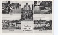 0354 s-w Neustadt Mehrbildkarte 1954